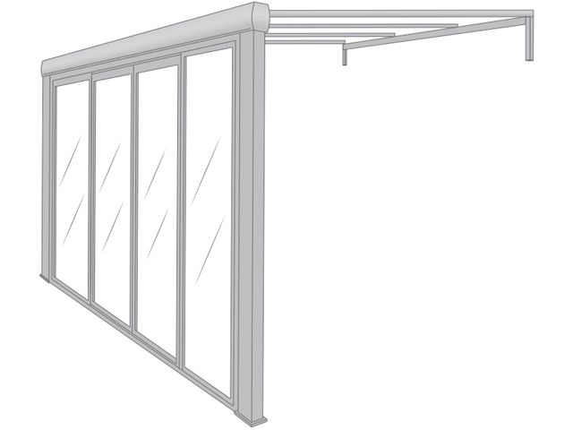 Pergolanda facade (petit montant)