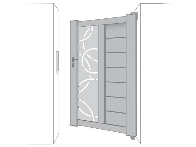 Portillon 80x43 Néo Vision