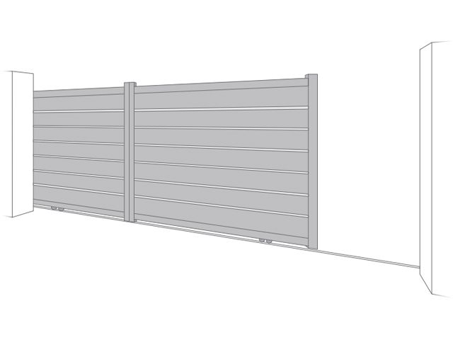 Portail coulissant PRO