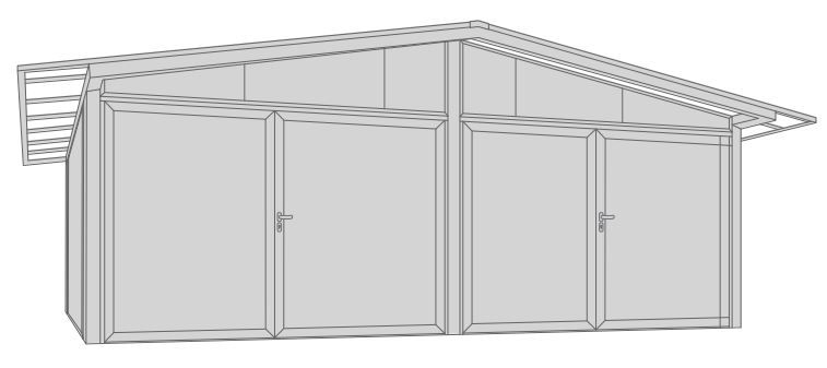 Garage Double Poly 56