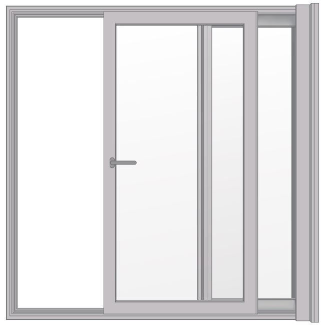 Fenêtre Galandage 1 Côté