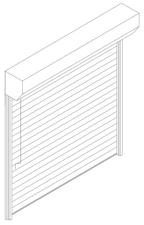 Porte de garage enroulable