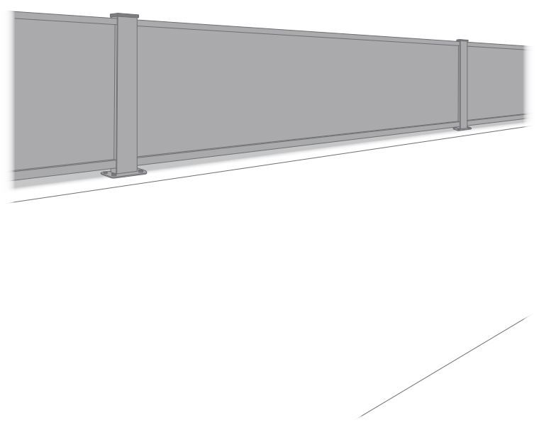 Kit Clôture panneau