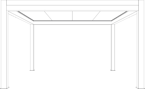 Carport Prestige Autoportée