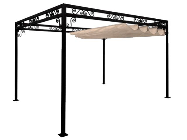 Pergola Toile Auto-Portée Méditerranée