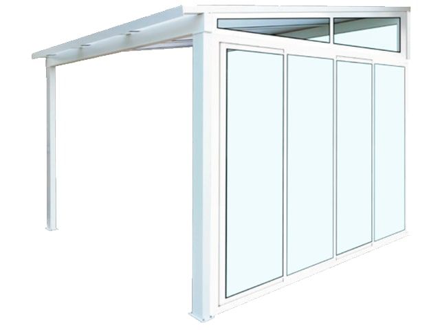 Pergola Poly Pignon et Trapeze