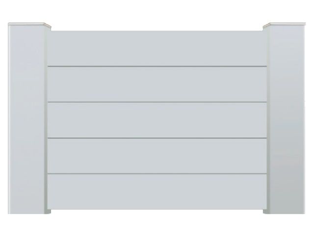 Clôture Kit Strong Plein 120x64